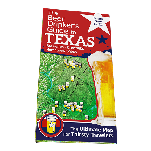 Beer Drinker's Guide to Texas Map Info